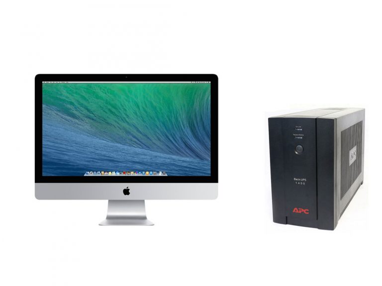 UPS per Apple iMac